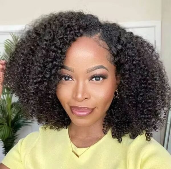 Afro kinky curly