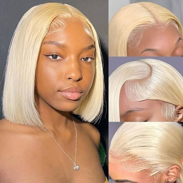 Blonde Bob Straight (Hair Color 613)